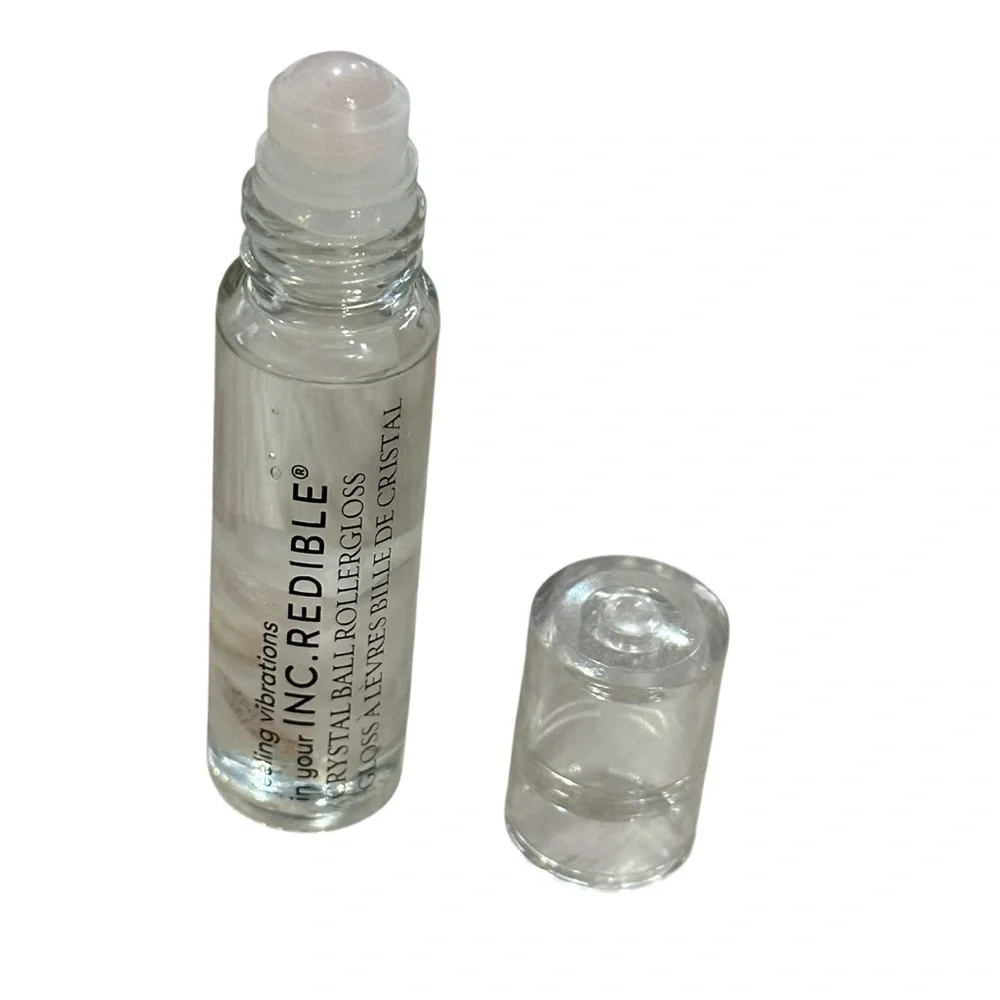 Nails Inc. Crystal Ball Roller Gloss Duo in Rose Quartz & Amethyst